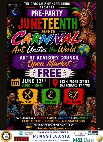 Local businesses support Harrisburg’s Juneteenth Meets Carnival cultural series