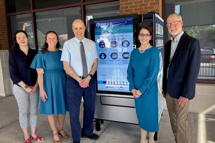 Public health vending machine expands free health access in York